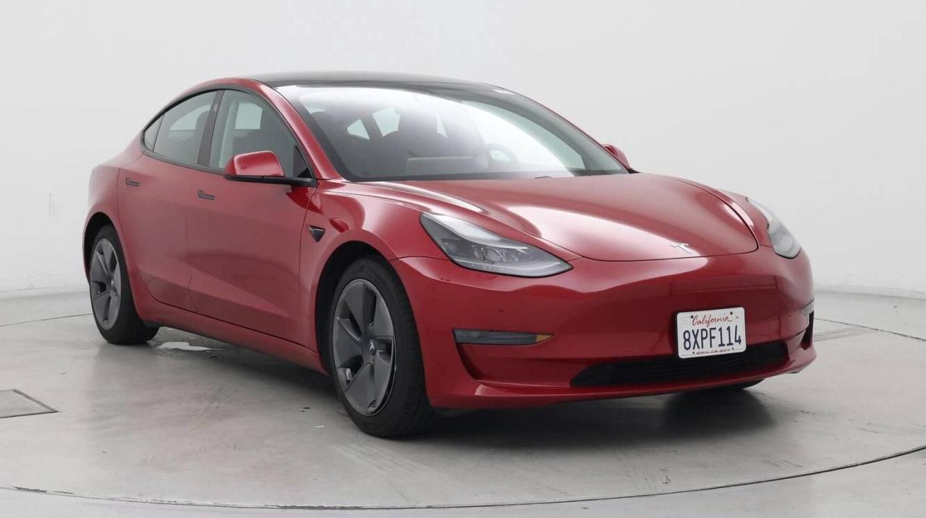 TESLA MODEL 3 2021 5YJ3E1EA9MF023743 image